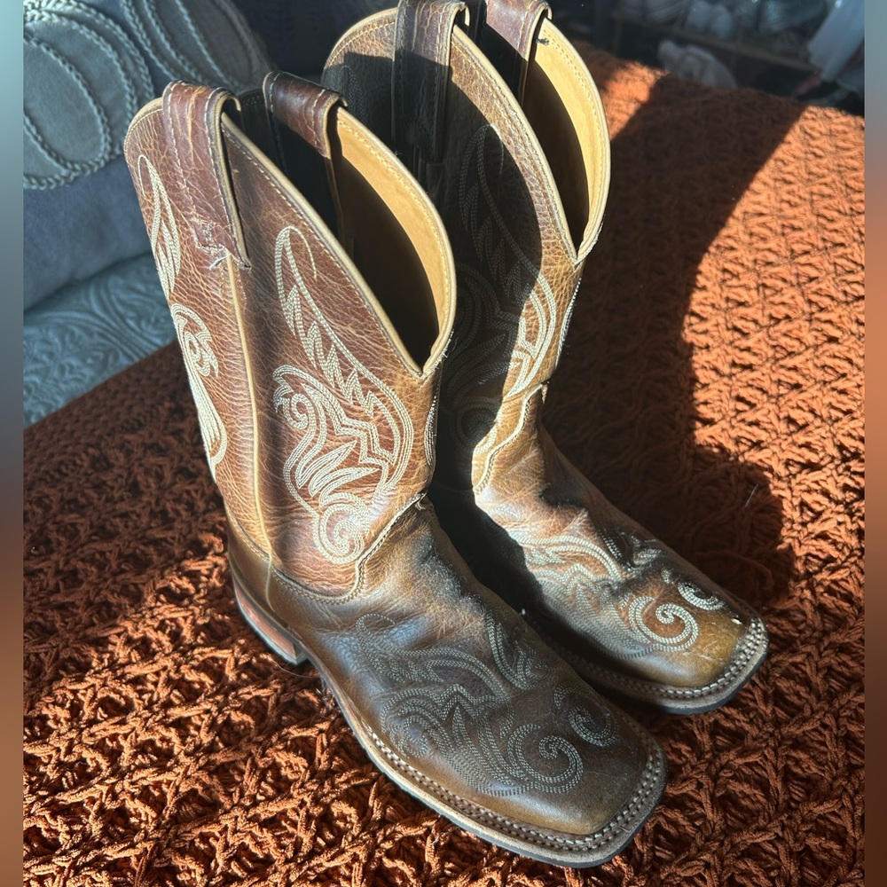 Justin Square Toed Boots